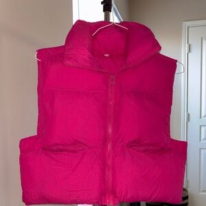 Trendy Boutique Pink Puffer Vest